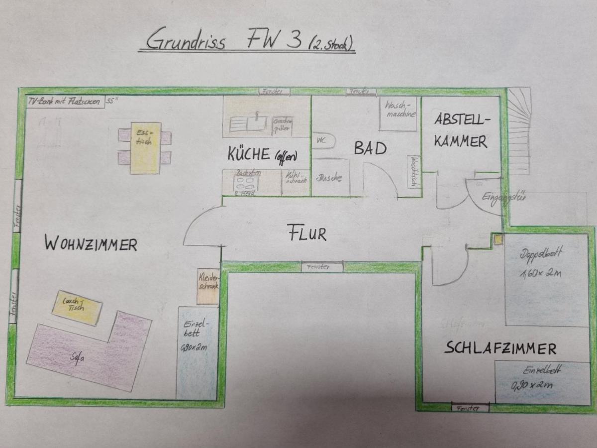 Ferienwohnungen Springer In Schoenefeld Ot Grossziethen Div Apartments Fuer Bis Zu 6 Personen Dış mekan fotoğraf